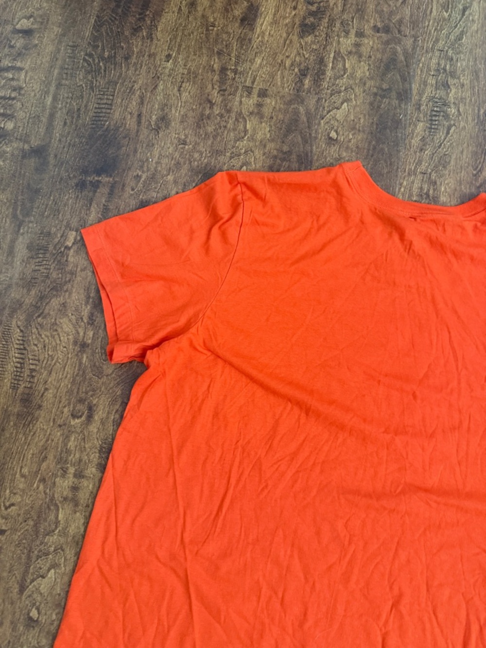 Nike Men's Bright Orange Graphic Swoosh Tee Size XXL - Picture 13 of 15